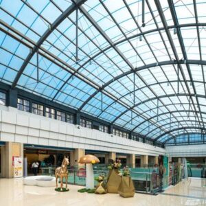 POLYCARBONATE MALL ROOF COVERING