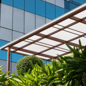 POLYCARBONATE ROOF COVERING